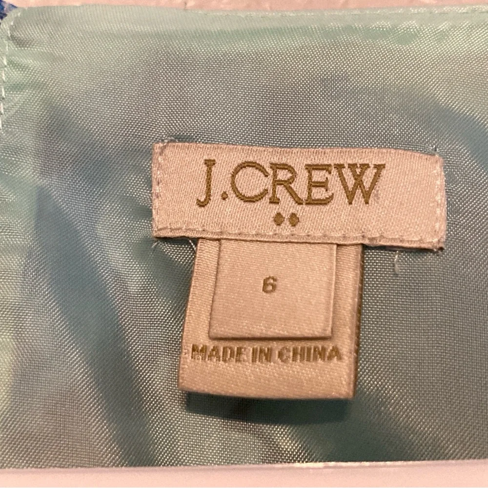 J.Crew Floral Shift Dress – Size 6
